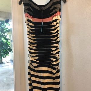 Ted Baker London Kitty Knit Striped Sweater Dress